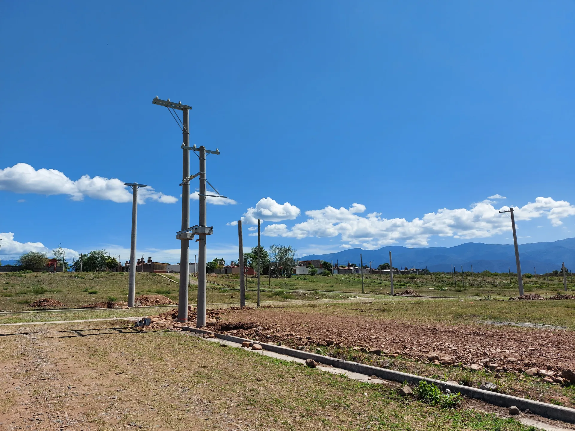 Alumbrado público en Nuevo Palpalá